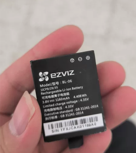 二手萤石运动相机电池 bl06电池。需要直...