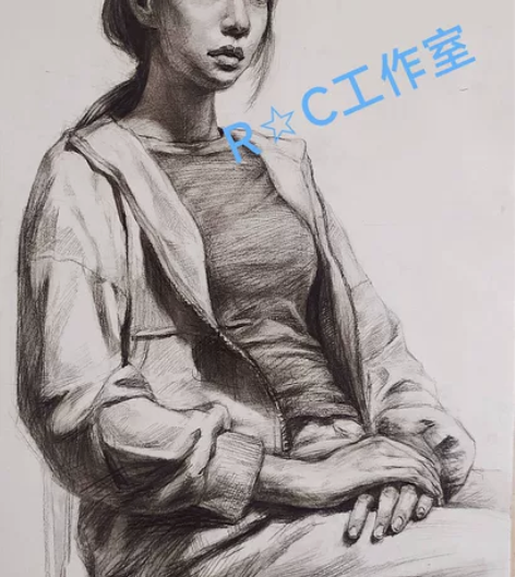 [火]素描画像定制（可8k可4k可2k） ...
