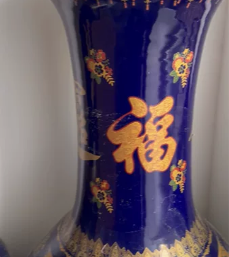 景德镇陶瓷大花瓶,高1.6米左右,一共2个...
