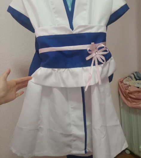 蕾姆幼年时期cos服(含假领) 穿过几次,...