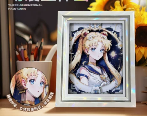 美少女战士手办水冰月周边3D动漫立体二次元...