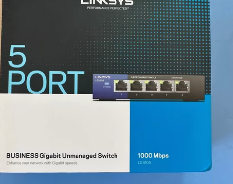 领势LINKSYS交换机5口千兆非网管小型...