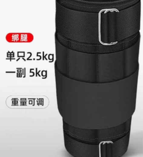 绑腿沙袋5公斤的一副,闲置,最好自提 感兴...