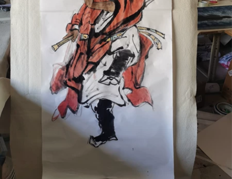 四尺整张写意人物,各种风格,接受定制 感兴...