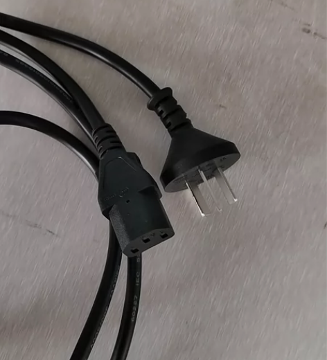 电脑主机电源线 国标三芯品字尾通用 适用台...