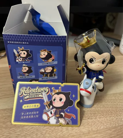 骑士小猿手办 仅拆封 感兴趣的话点“我想要...