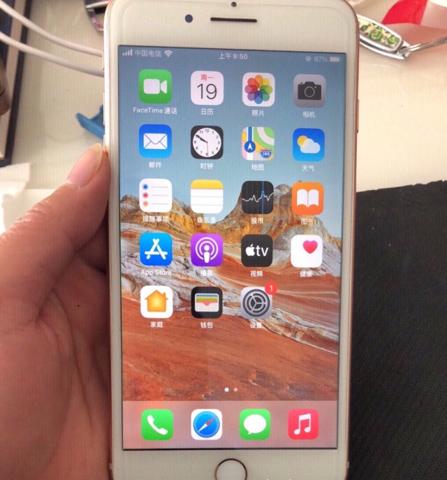 全网通苹果8plus，老婆换了12闲置了手...