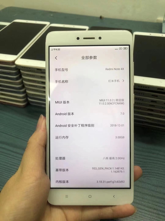 红米Note4X二手全网通双卡双待4G手机...