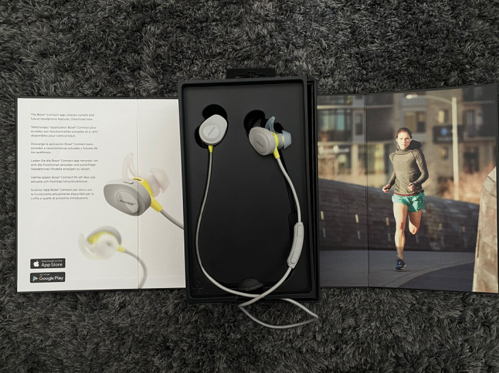 Bose SoundSport 荧光黄色