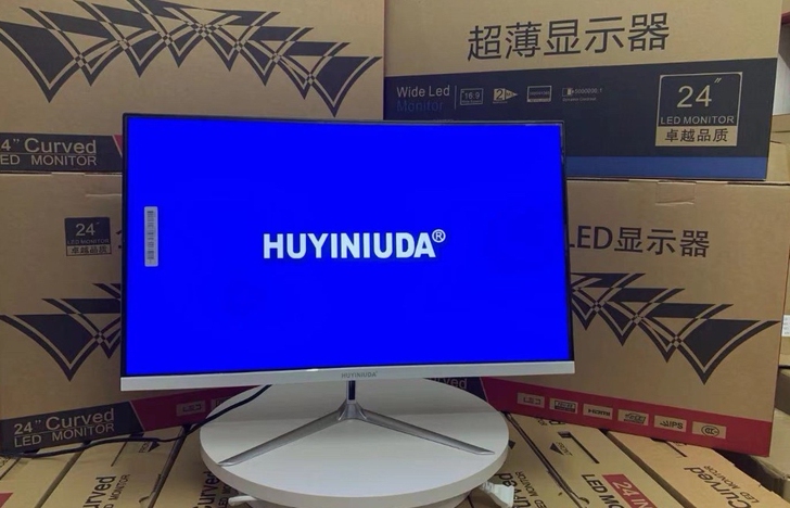 全新24寸直面无边框电脑显示器IPS 高清...