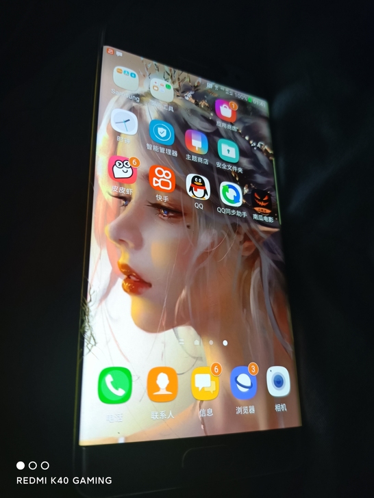 三星note7 4+64g 无老化 外屏...