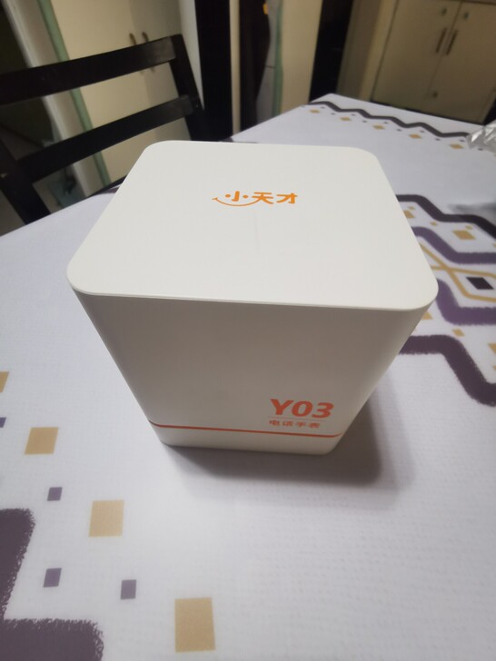 小天才Y03粉色系电话手表，刚换的表链，需...