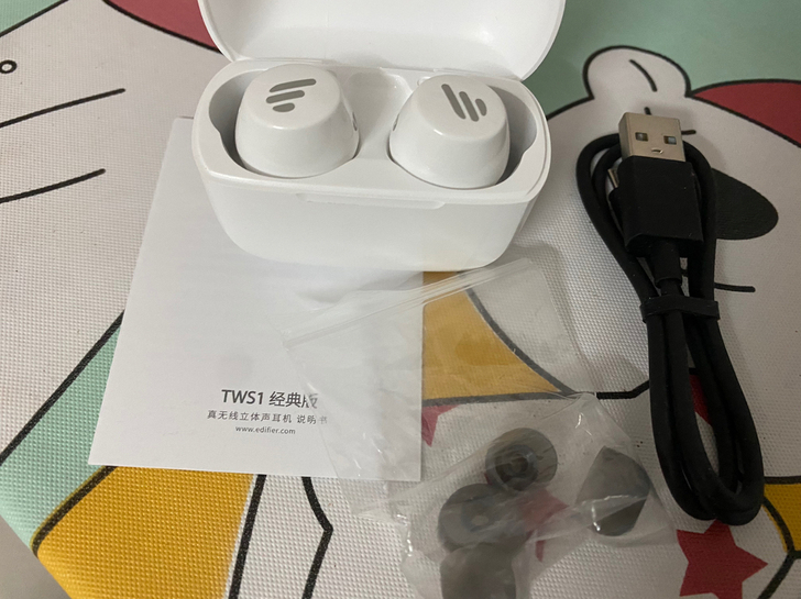 转-漫步者TWS1 真无线蓝牙耳机 闲...