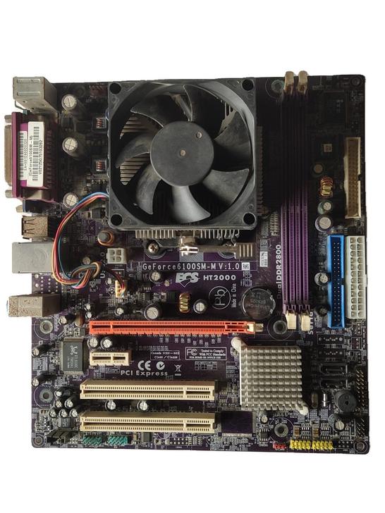 自用旧电脑主板出售,amd的,送散热器和C...