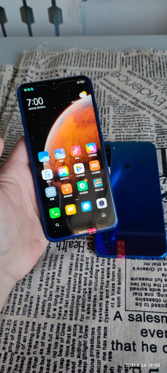 红米note8 4+64 蓝色