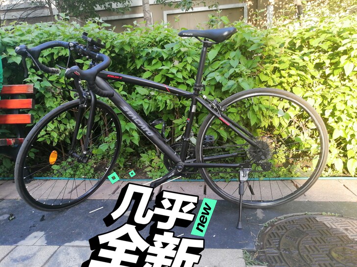 95新，禧玛诺全套变速，铝合金自行车结实耐...