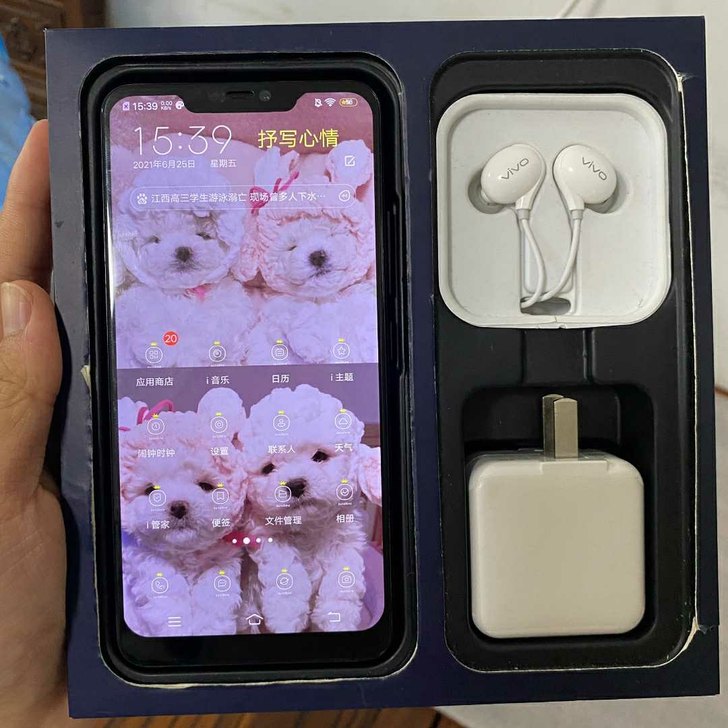 Vivox 21,6g运行高配版。九五成新...