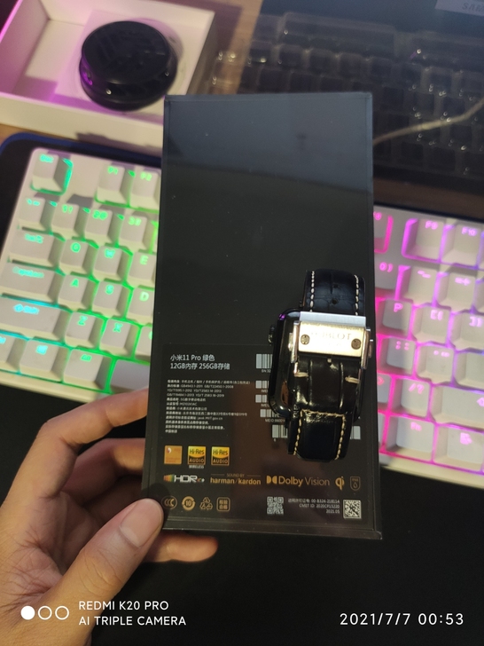 全新未拆封小米11Pro,12+256顶配...