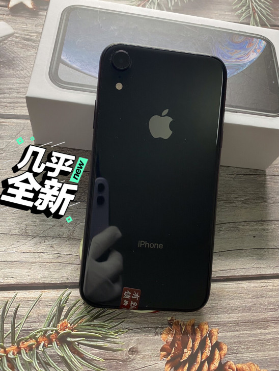 苹果xr128G美版iPhonexr黑色6...