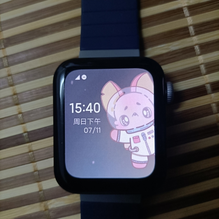 小米watch,智能手表,女孩子买回来表示...