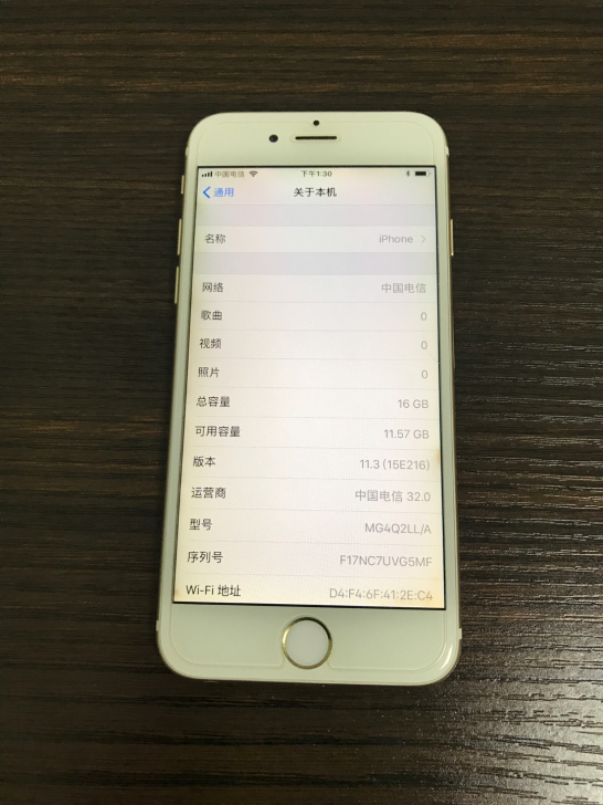 iPhone 6 16g 三网 无锁 无指...