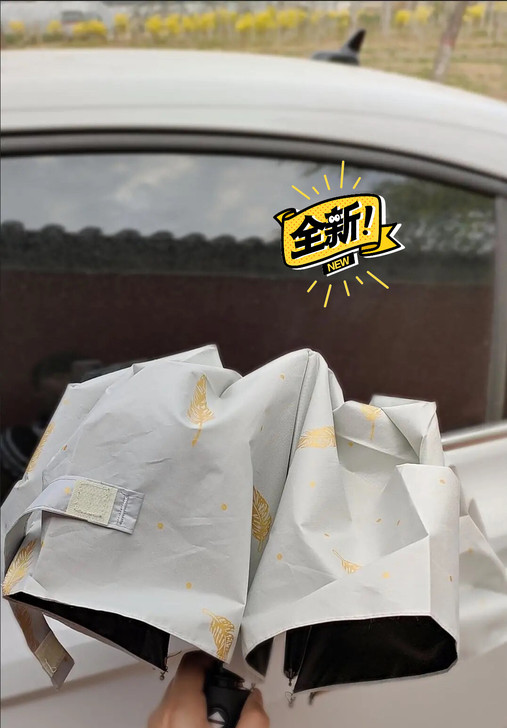 全新折叠全自动晴雨伞！颜值高，防紫外线。晴...