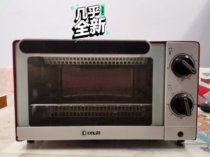 积分兑换的电烤箱，就用了两次，几乎全新。