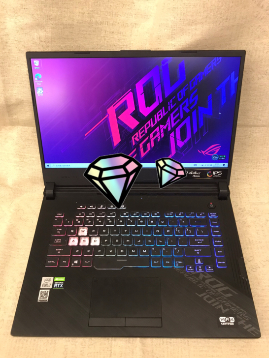 华硕飞行堡垒游戏本电脑,i7十代6G独显,...