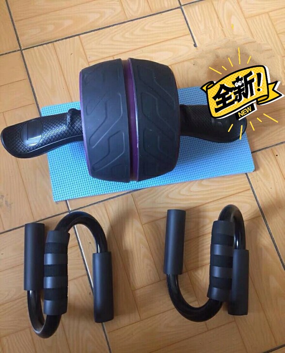 [全新未拆封]健腹轮自动回弹巨轮腹肌轮男士...