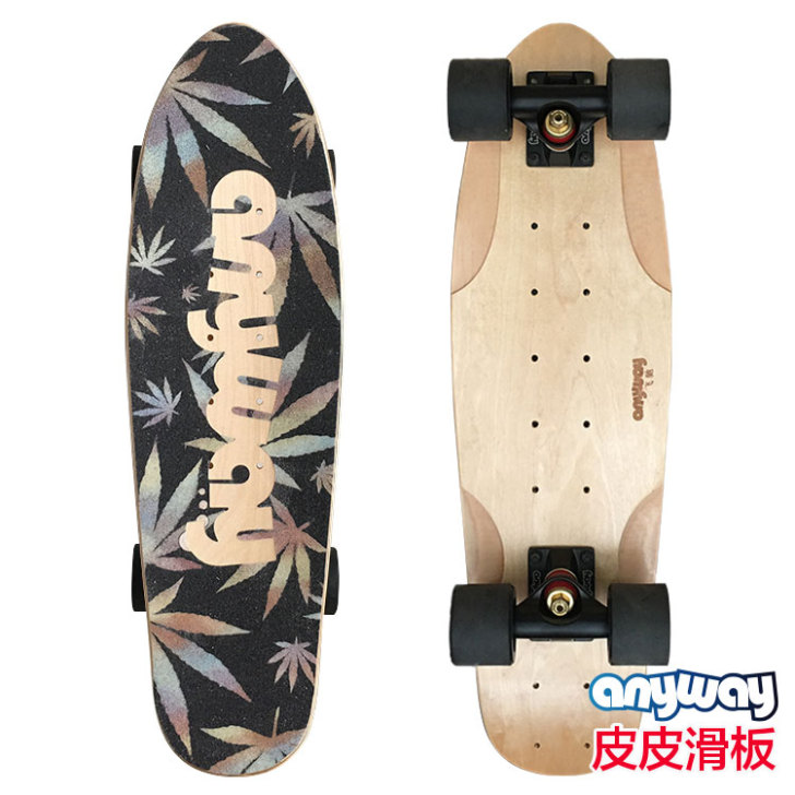 现货anyway飞驰大鱼板小鱼板香蕉板代步...