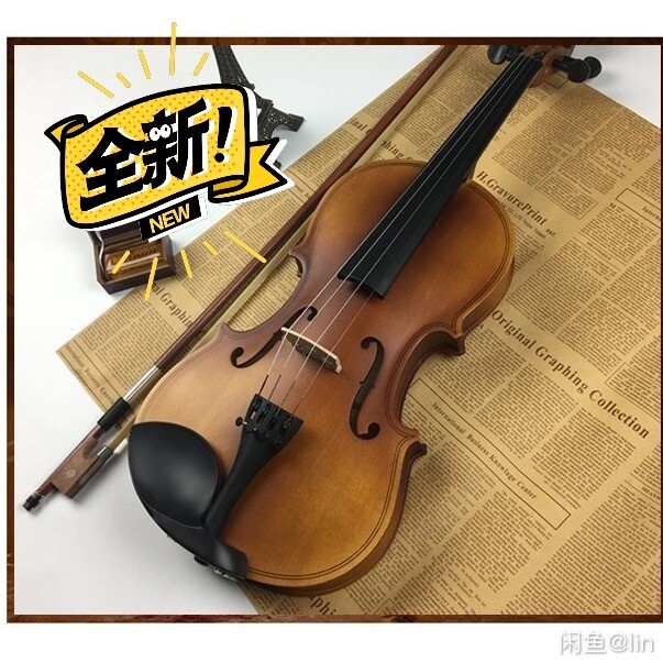 全新 琴行倒闭,实木小提琴原价1299,现...