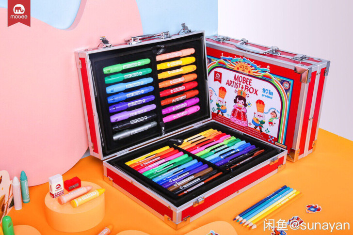 正品全新小象 mobee六一限定款航空箱绘...
