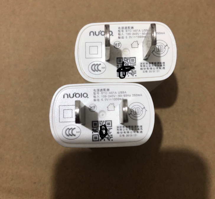 中兴5v1a充电头 5w充电器 小功率 涓...