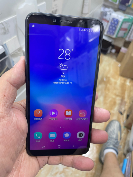 三星a6s，6+128G，成色看图，原装屏...