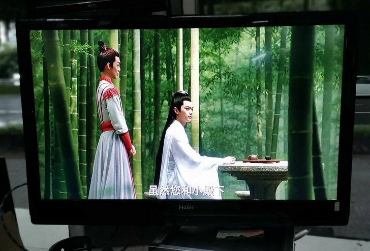 海尔47寸液晶电视,全好无拆无修无暗病,成...