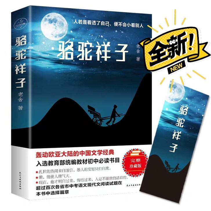 骆驼祥子老舍 初中原著中学生语文推荐七年级...