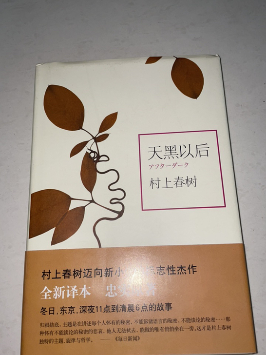 几乎全新的一本书，封皮有些折页，看过一遍了...