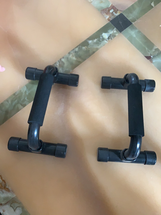 S型工字型电镀俯卧撑支架男女士