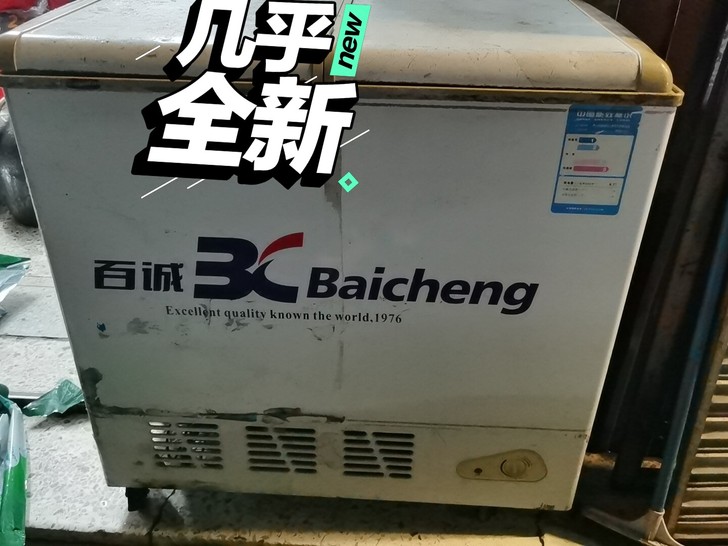 百诚冻柜BCD-177，一个冷冻库，一个冷...