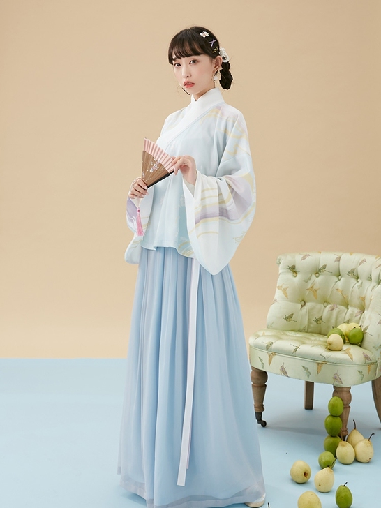 【十三余 小豆蔻儿】[流风回雪]5色印花交...