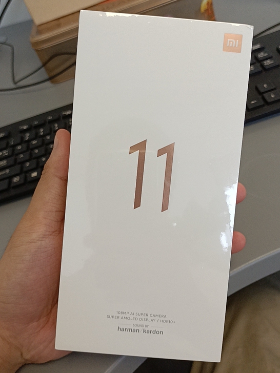 公司活动奖品,小米11 全新未开封,黑色8...
