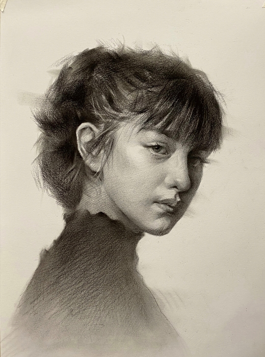 定制头像，素描速写，照片来即可##amp；...
