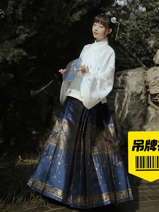 【十三余 小豆蔻儿】[花鸟行吟] 六色交领...