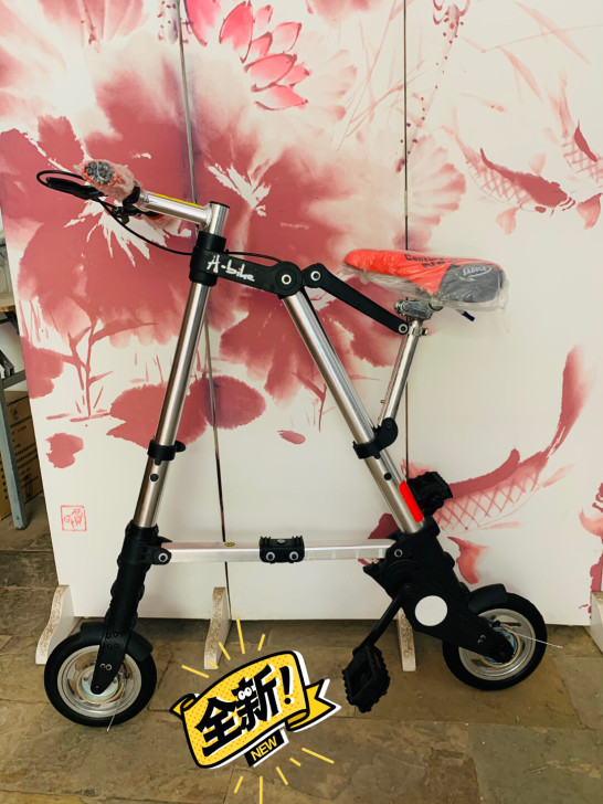 全新正品升特A~bike迷你折叠单车超小脚...