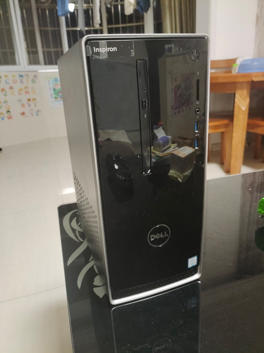 戴尔 3650自用品牌主机+电源线,98新...