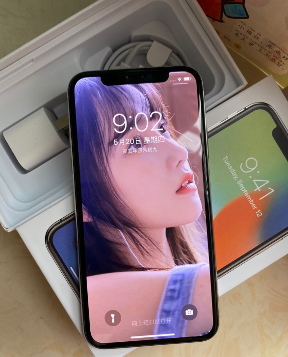 苹果X 正品 256G有面容 女生手机 i...