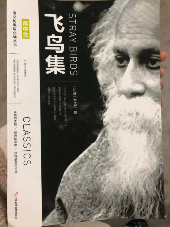 泰戈尔 飞鸟集一本 高中生语文必读丛书