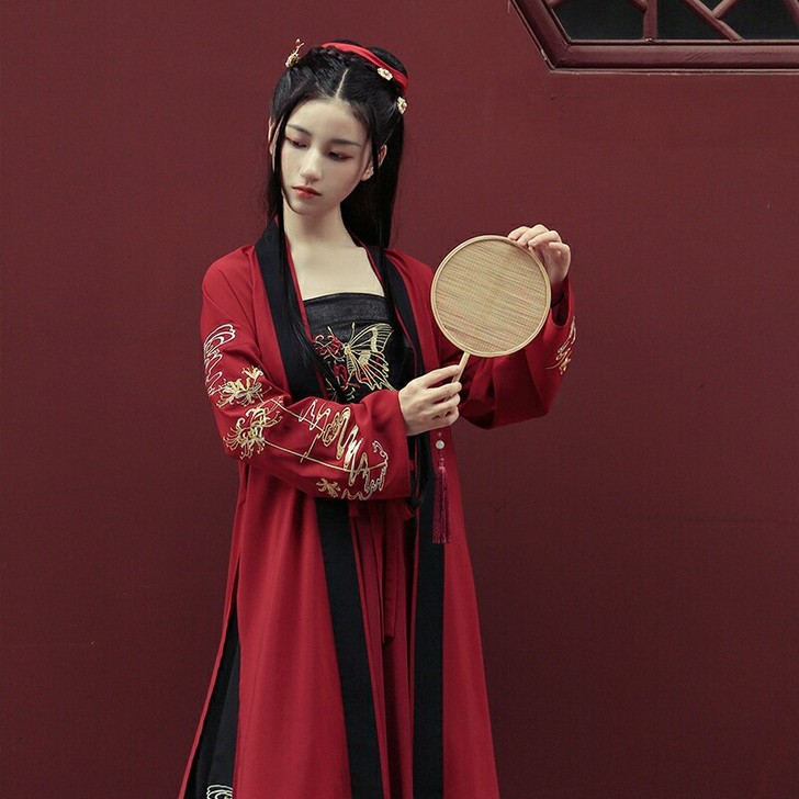 池夏曼珠沙华奈若宋制汉服