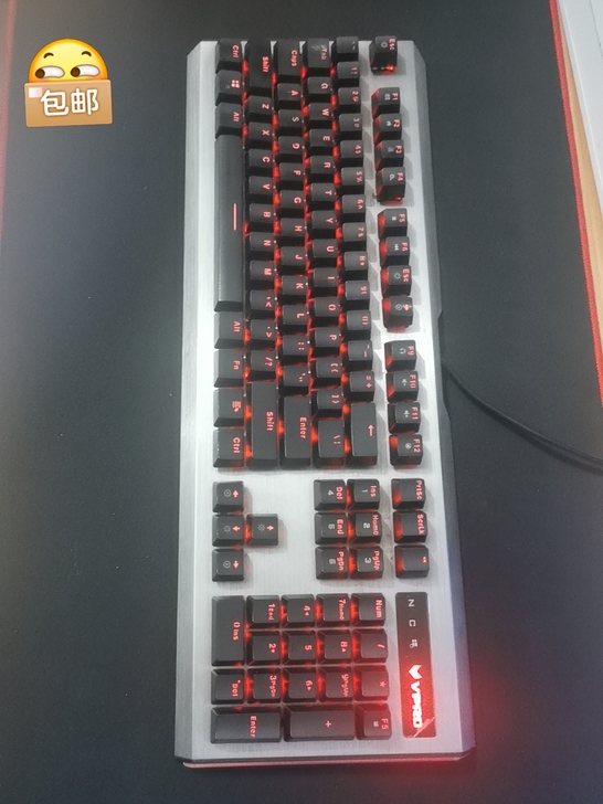 特价包邮雷柏V720L专业电竞游戏吃鸡键盘...