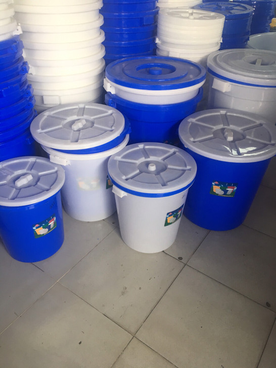 加厚塑料PE水箱储水箱 带盖 各种水桶带盖...